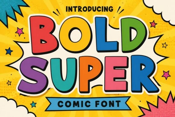 Bold Super: A Display Font That Makes Your Brand Pop