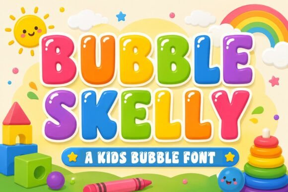 Bubble Skelly: A Playful Display Font That Lifts Your Digital Brand
