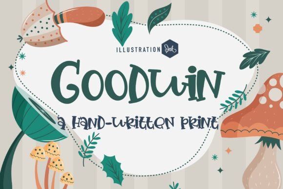 Goodwin: A Whimsical Display Typeface for Digital Branding