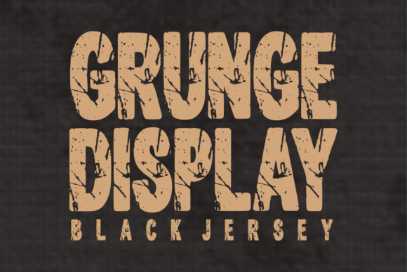Grunge Display: A Rugged, Textured Font for Handmade Charm