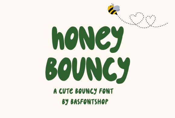 Honey Bouncy Display: A Warm, Playful Typeface for Digital Brands