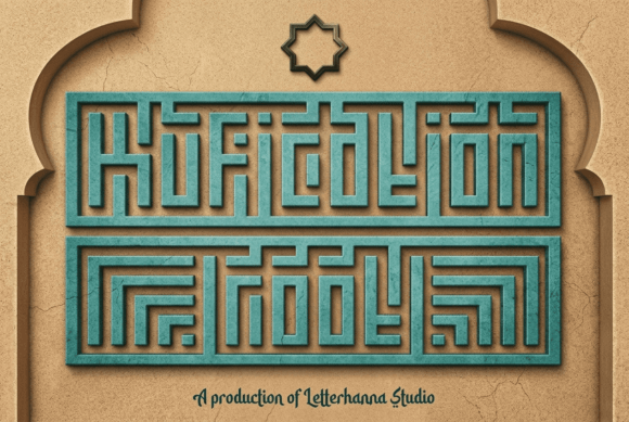Kufication Root: A Display Font That Anchors Your Message