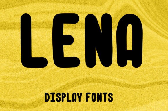 Lena: A Display Font That Feels Like a Warm Hello