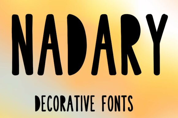 Nadary: A Display Font That Elevates Campaign Headlines