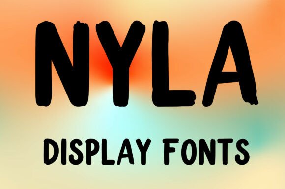 Nyla Display Font: A Chic, Rounded Typeface for Campaign Headlines
