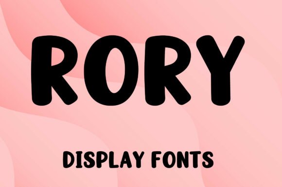 Rory: A Display Font That Breathes Quiet Confidence