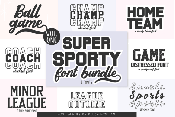 Super Sport Bundle: A Display Font That Builds Brand Trust
